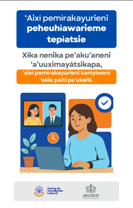 ‘Aixɨ pemɨrakayurieni peheuhɨawarieme tepɨatsie (Wirárika) Conciliación vía Remota